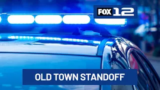 Police standoff at Old Town Portland apartment resolved, no serious injuries reported