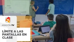 Aragón limitará el uso de las pantallas en las aulas el próximo curso.