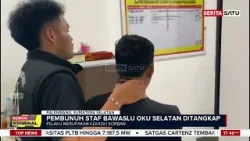 Pelarian Berakhir, Pembunuh Staf Bawaslu di OKU Selatan Serahkan Diri #beritasatu