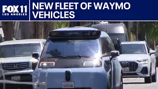 Waymo launches new fleet of vehicles in SoCal