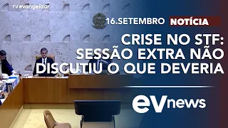 Crisis at the Supreme Court: Extra Session Avoided Key Topic | EV News with Odilon Araújo | 09/11/26