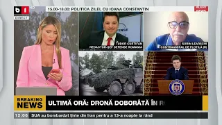TALK B1 cu Gabriela Mihai. 5 ani de RĂZBOI, PRIMA DRONĂ doborâtă  în România de un F16 P1