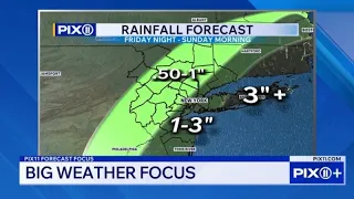 Nor’easter Forecast: How Close Will the Weekend Storm Get to NYC? | PIX11 Forecast Focus