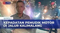 Pantauan Kepadatan Pemudik Motor di Jalur Kalimalang pada Senin 16 Maret 2026