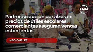 Parents complain about rising school supply prices; merchants say sales are slow