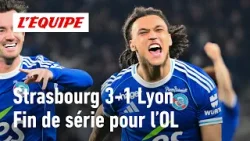 Strasbourg 3-1 Lyon : La folle série de l’OL stoppée par Moreira et ses coéquipiers, le débrief