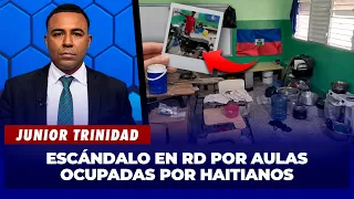 Junior Trinidad: “Las aulas no deben estar ocupadas por haitianos” | El Garrote