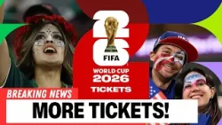 Missed the Lottery? FIFA Adds More World Cup Tickets