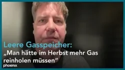 Gasspeicher leeren sich: Michael Kellner (Energiepol. Sprecher Grüne) im Interview | 02.02.2026