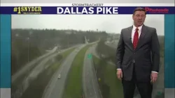 В четверг ожидаются ливни и грозы.