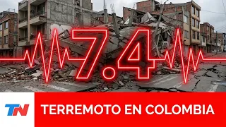 EARTHQUAKE IN COLOMBIA: Extensive damage and over a hundred dead and injured