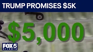 Trump pledges $5K payout if Republicans win | FOX 5 News