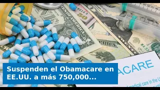 VIDEO: Obamacare suspended in the U.S. for over 750,000 people allegedly enrolled "fraudulently