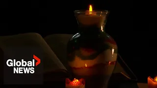 Calgarians grieve non-verbal autistic boy, Parker at church vigil