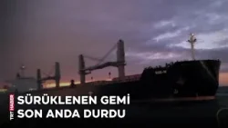 İstanbul Boğazı'nda sürüklenen gemi Ahırkapı'ya demirletildi