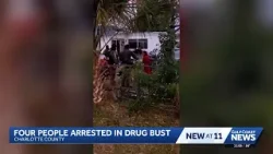 4 arrested in Charlotte County drug bust