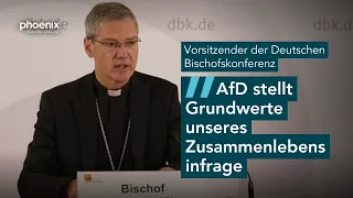 Pressekonferenz von Bischof Heiner Wilmer (Vorsitzender der Deutschen Bischofskonferenz) | 01.10.26