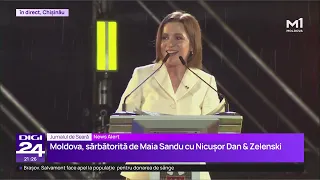 Zelenski, primit ca un star la Chișinău