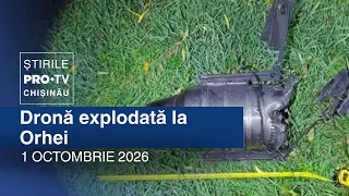 PRO TV News (5:00 PM) | DRONE EXPLOSION IN ORHEI | Moldova