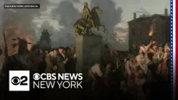Tri-State 250: Toppling of King George's statue