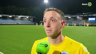 Fedde de Jong na FC Eindhoven - De Graafschap 'We laten het liggen in de zestien'
