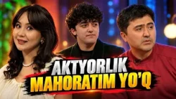 Aktyorlik mahoratim yo'q  I Toshkent Oqshomi (03.10.2026)