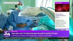 Pacient în România. Operație rară, efectuată cu ajutorul unui robot