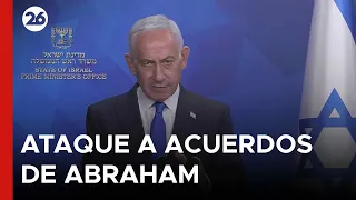 🚨ALERT SIGNAL | Israel denounces an attack against the Abraham Accords