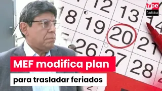 MEF modifies proposal and plans to move holidays to Mondays starting in 2027