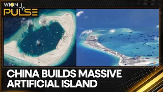 Antelope Reef Transformed Into Military Complex In South China Sea | WION Pulse
