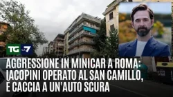 Aggressione in minicar a Roma: Iacopini operato al San Camillo, è caccia a un'auto scura