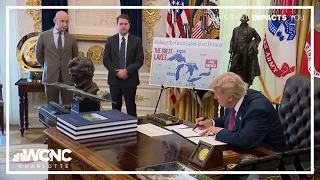 Canadian officials respond to 'Lake America' executive order