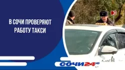 В Сочи проверяют работу такси