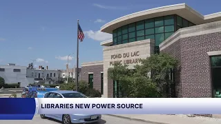 Fond du Lac Public Library now powered by over 200 solar panels