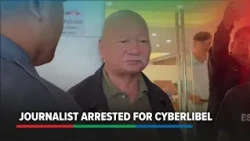 72-year-old journalist nabbed in QC over cyberlibel rap from Davao City