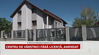 CENTRU DE VÂRSTNICI FĂRĂ LICENȚĂ, AMENDAT