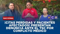 ¡Citas perdidas y pacientes afectados! Presentan denuncia ante el TSC por conflicto médico