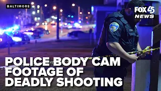 Baltimore Police bodycam video of deadly officer-involved shooting