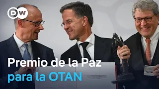 NATO receives the Westphalia Peace Prize and warns that Russia will "fail" in Ukraine
