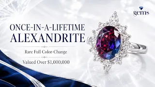 Rare 6.57 CT Full Color-Change Alexandrite | Certified Collector Gem Valued Over $1M