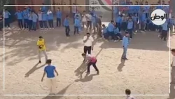 Unbelievable, simply incredible! A student shines as a commentator during a school league match i...