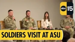 Ukrainian Soldiers Visit ASU to Share Their Story
