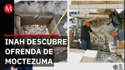 INAH descubre la ofrenda más grande atribuida a Moctezuma en el Templo Mayor