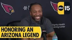 Larry Fitzgerald Reflects on Arizona Cardinals Career and Ring of Honor
