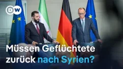 Bundeskanzler Merz will 760.000 Syrerinnen und Syrer nach Hause schicken