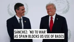 Sánchez condemns US–Israel war on Iran as ‘illegal’