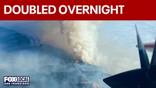 Big Sur’s Timber Fire jumps to 1,700 Acres
