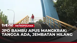 Terbengkalai, JPO Bambu Apus Mangkrak 8 Tahun | Metropolitan
