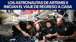 Los astronautas de Artemis II inician el viaje de regreso a casa el séptimo día. | FOX 7 Español