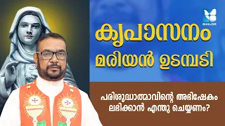 പരിശുദ്ധാത്മാവ് നമ്മിൽ നിറയുമ്പോൾ | SANTHWANABHISHEKAM EP418 | KREUPASANAM | SHALOM TV
